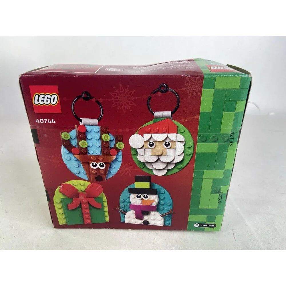 LEGO 40744 Christmas Ornament Selection SEALED New Damaged Box